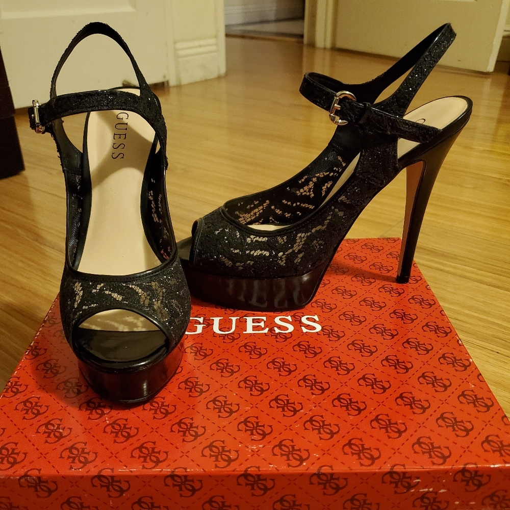 Guess Platform Heels